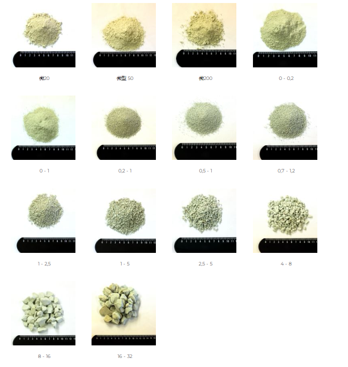 沸石的應用與目數